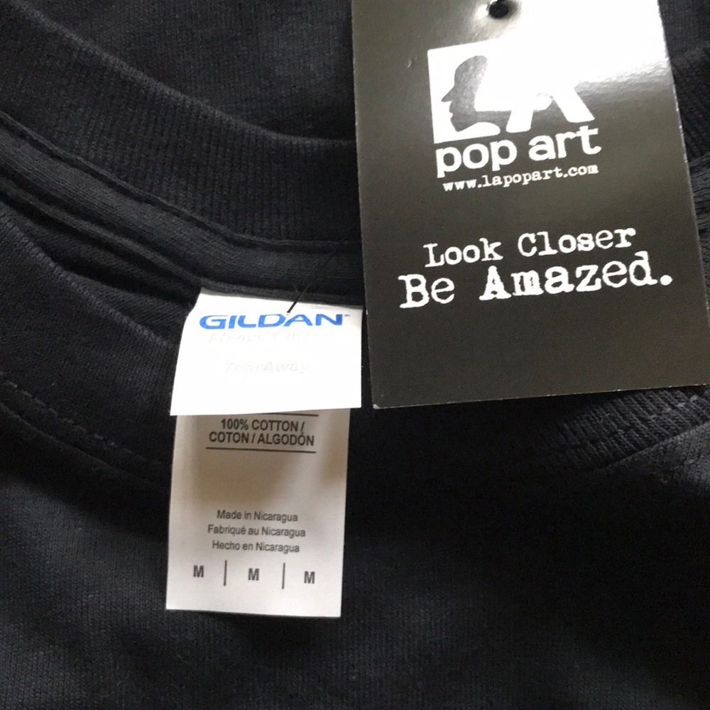NEW Graphic 80’s LA Pop Art/ word art T-shirt - Picture 4 of 5